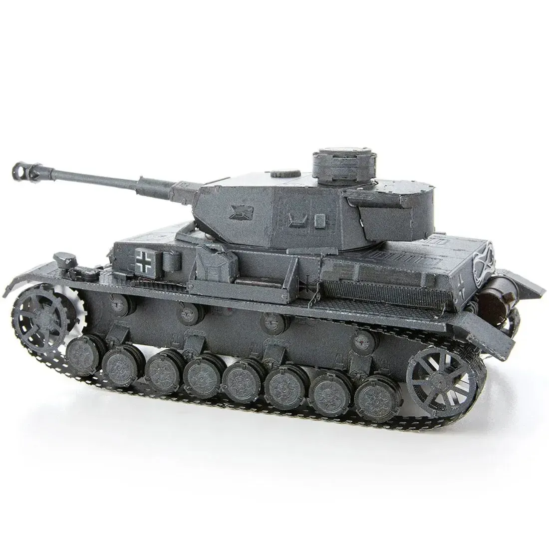 World War II - Panzer IV German Tank Figure Model Kit (1:50 Scale, Steel, Challenging Difficulty) - Fascinations - Metal Earth Premium Series - Image 4