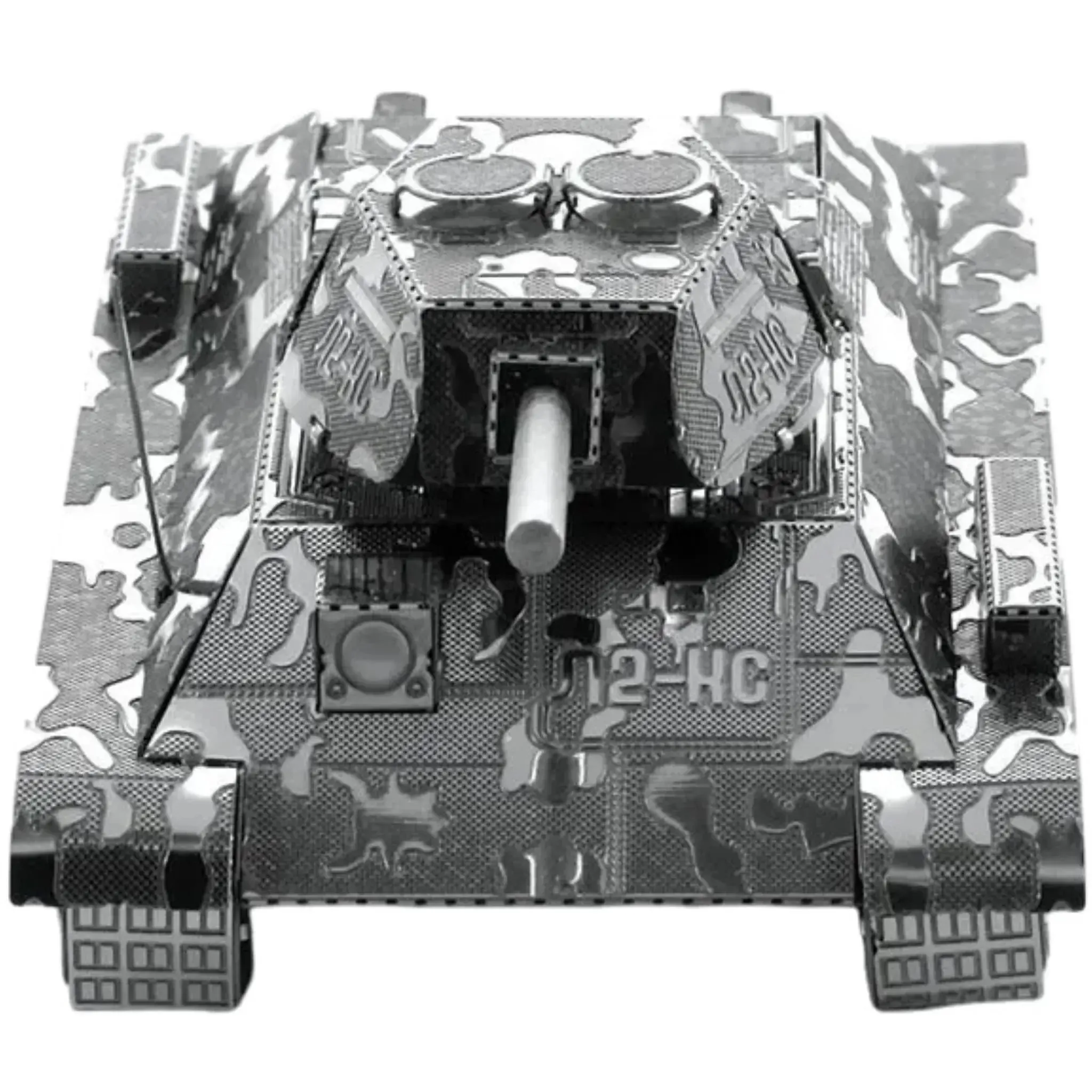 World War II [Soviet Union] - T-34 Tank Figure Model Kit (Steel, Moderate Difficulty) - Fascinations - Metal Earth Series - (2022) - Image 5