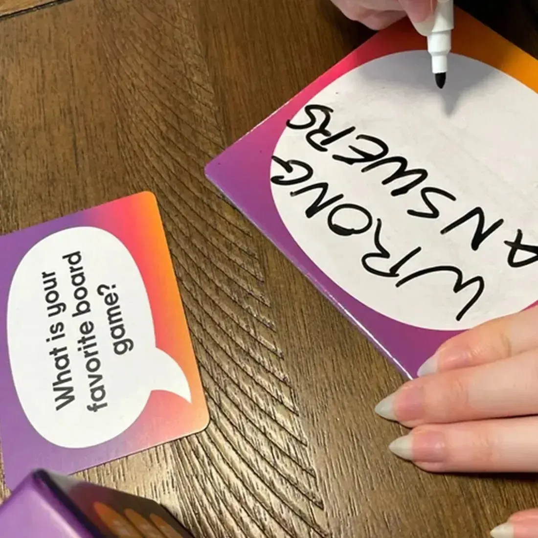 Wrong Answers Only - Party Humor Card Game for Family, and Adults (4-8 Players, Ages 14+) - Gray Matters Games - Image 4