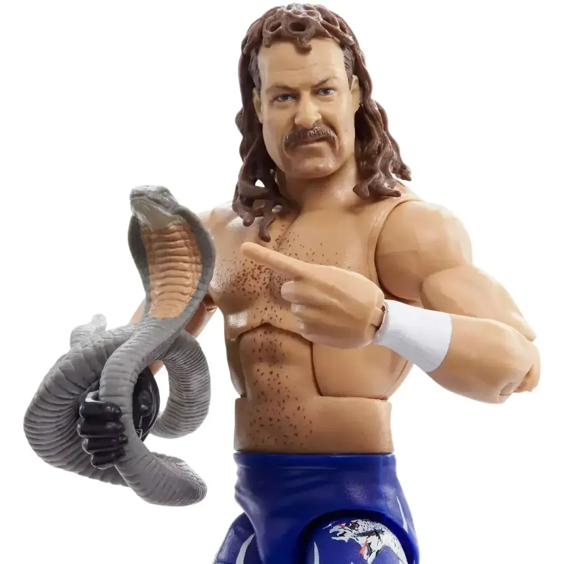 WWE [Legends] - Jake “The Snake” Roberts Action Figure (7") - Mattel - Elite Collection Series 13 - Image 6
