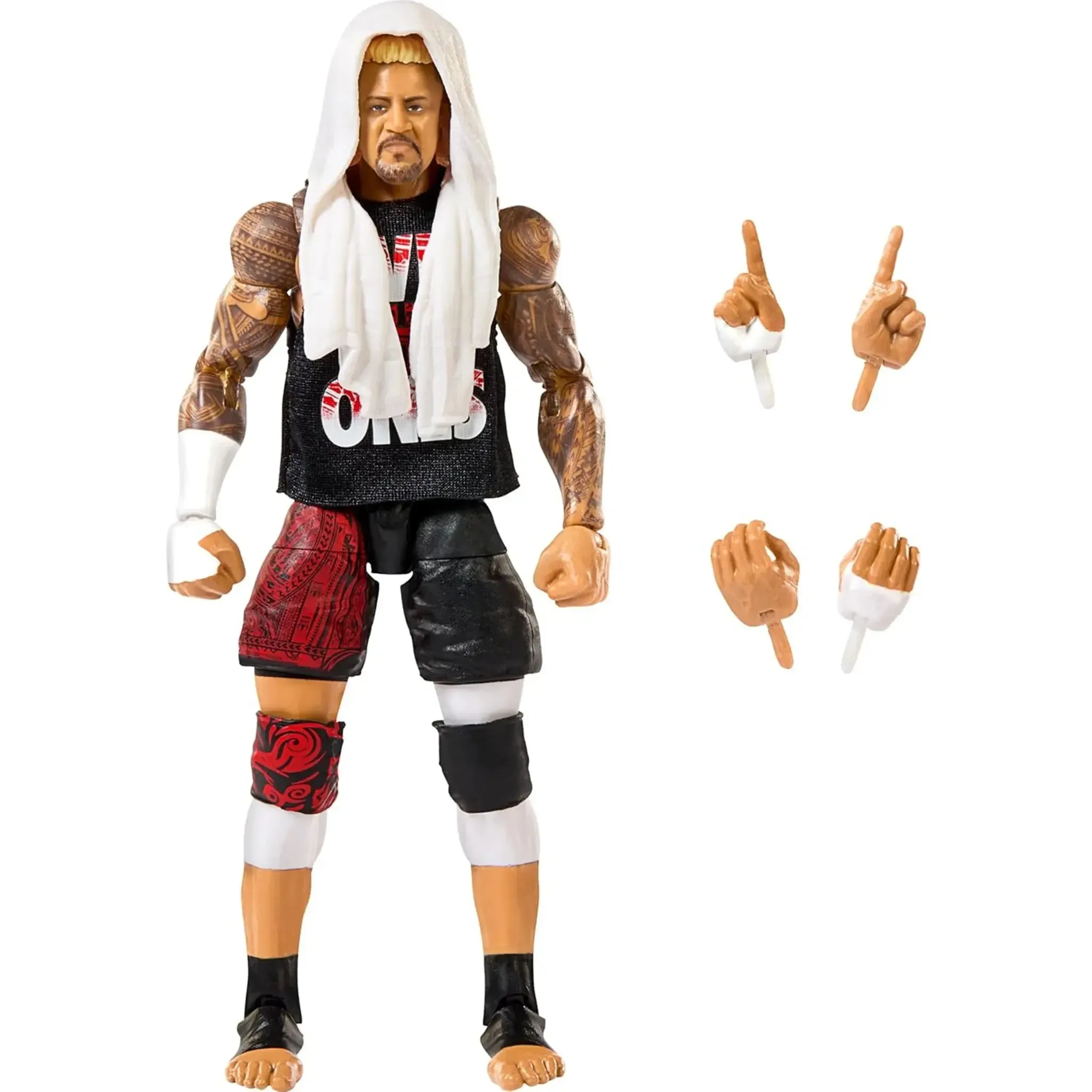 WWE - Solo Sikoa Action Figure (6") - Mattel - Elite Collection Series 104 - (2023) - Image 2