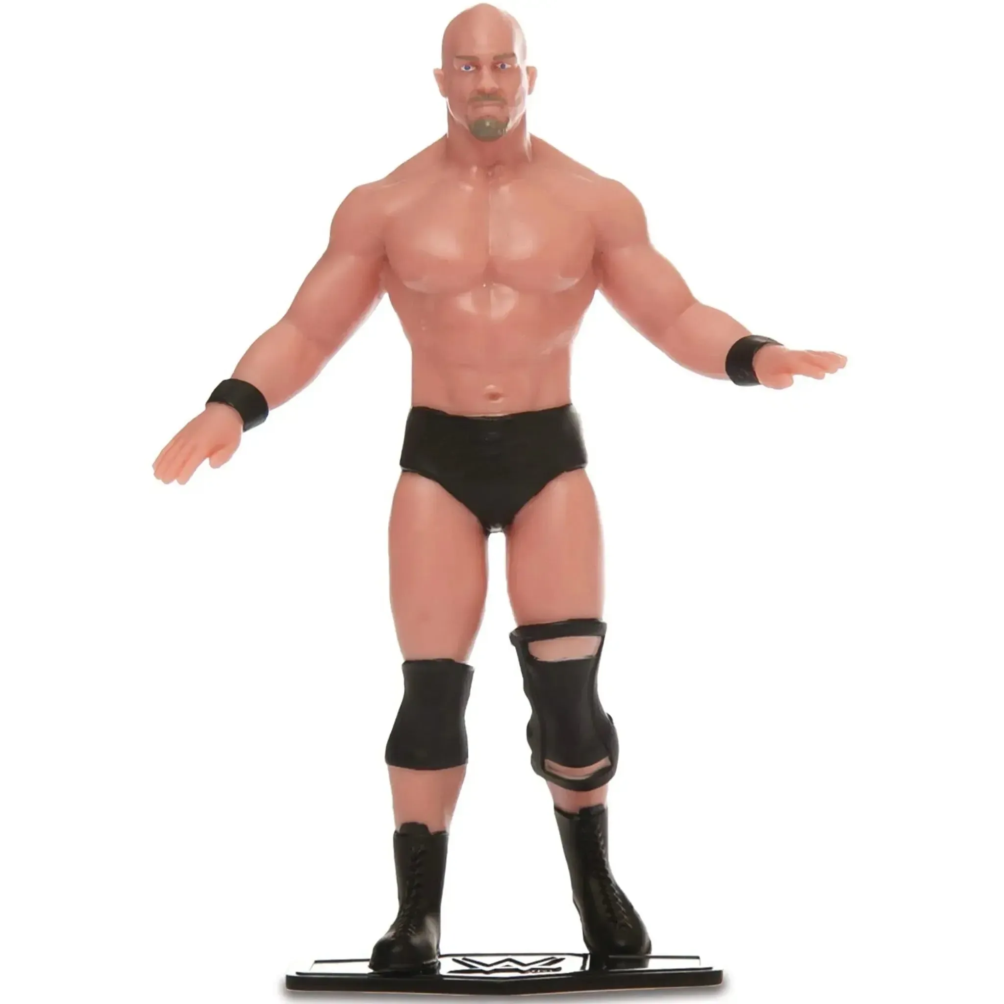 WWE Superstars - Bendable Stone Cold Steve Austin Action Figure (4.25") - TGC Toys - Flexfigs Legends Series 1 - (2024) - Image 4