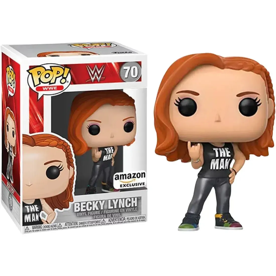 WWE - "The Man" Outfit Becky Lynch Figure (3.75") - Funko - Pop! WWE Series (70) - Image 2