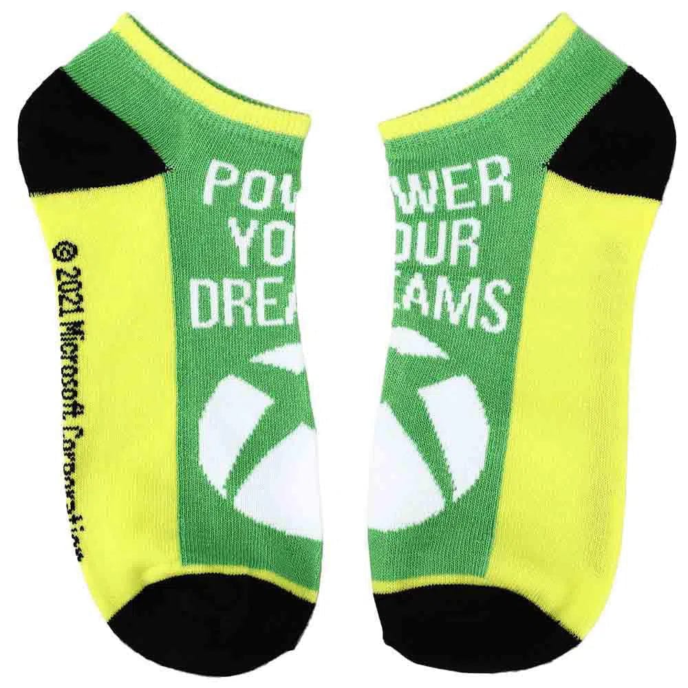 XBOX - Console Logo Ankle Socks (5 Pairs) - Bioworld - Image 5