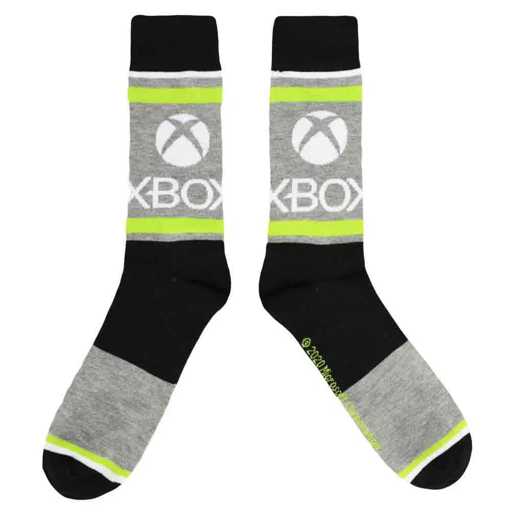XBOX - Console Symbols & Logo Crew Socks (3 Pairs) - Bioworld - Image 6