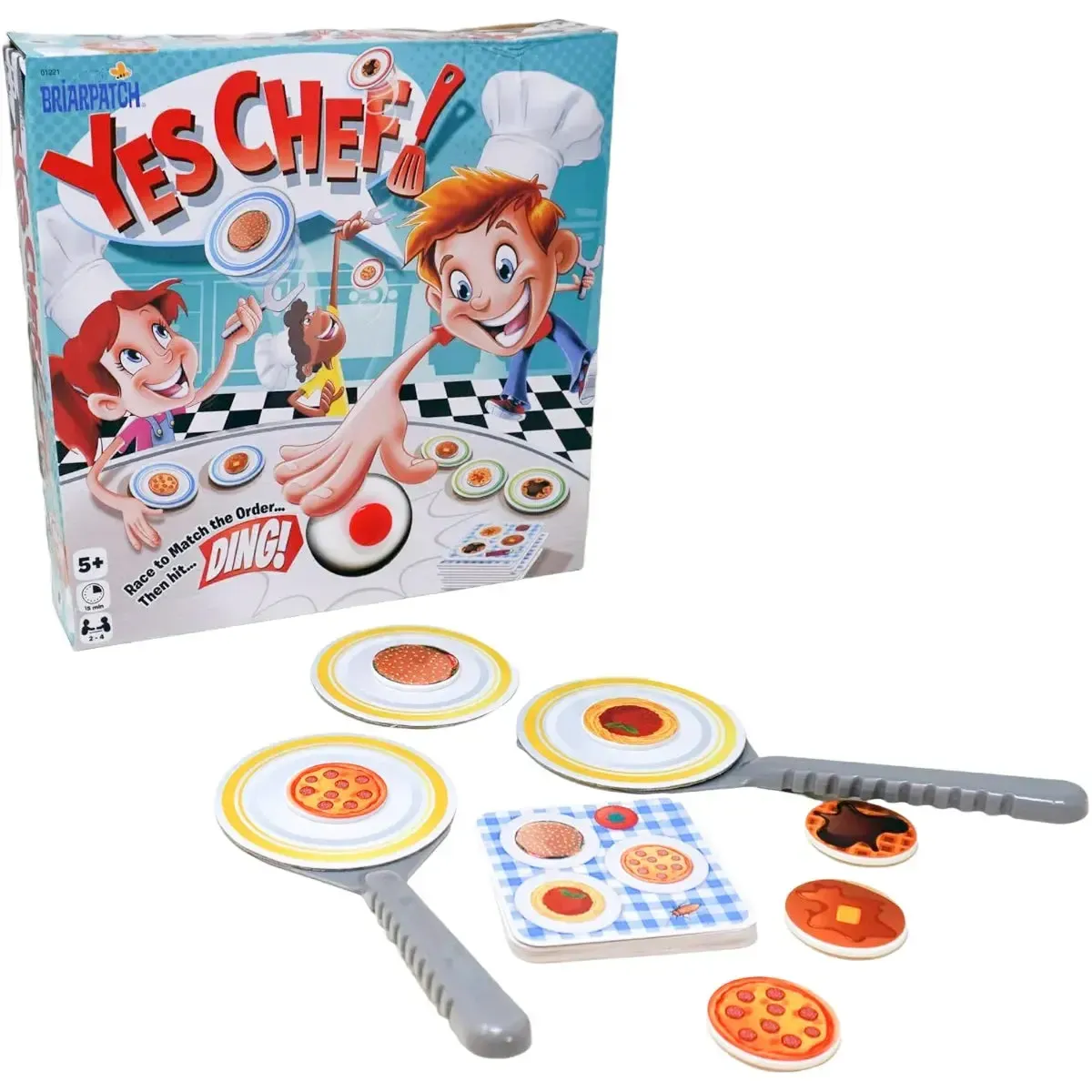 Yes, Chef! - Dexterity Food Board Game for Family, and Children (2-4 Players, Ages 5+) - University Games - Image 2