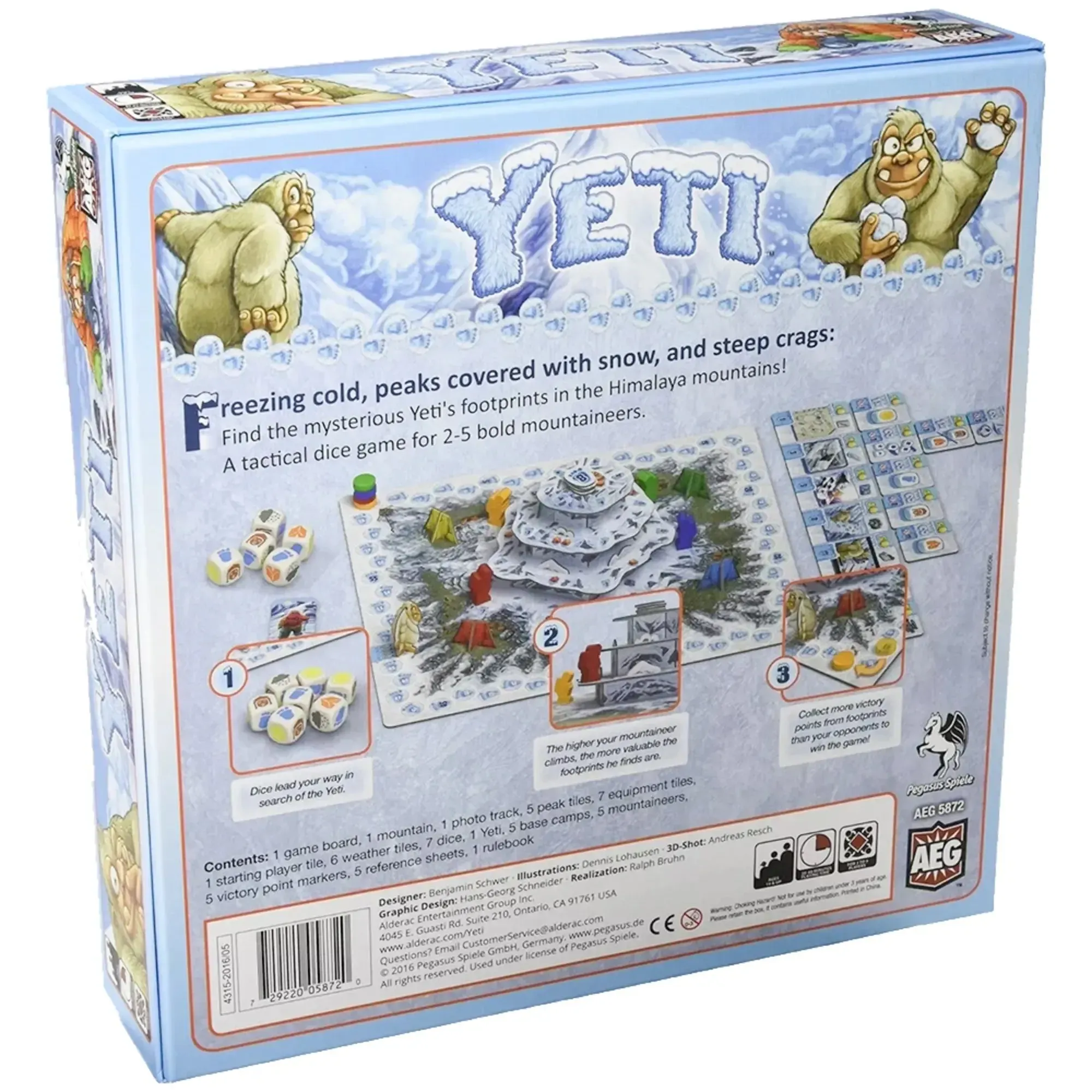 Yeti Board Game - Alderac Entertainment Group - Image 5