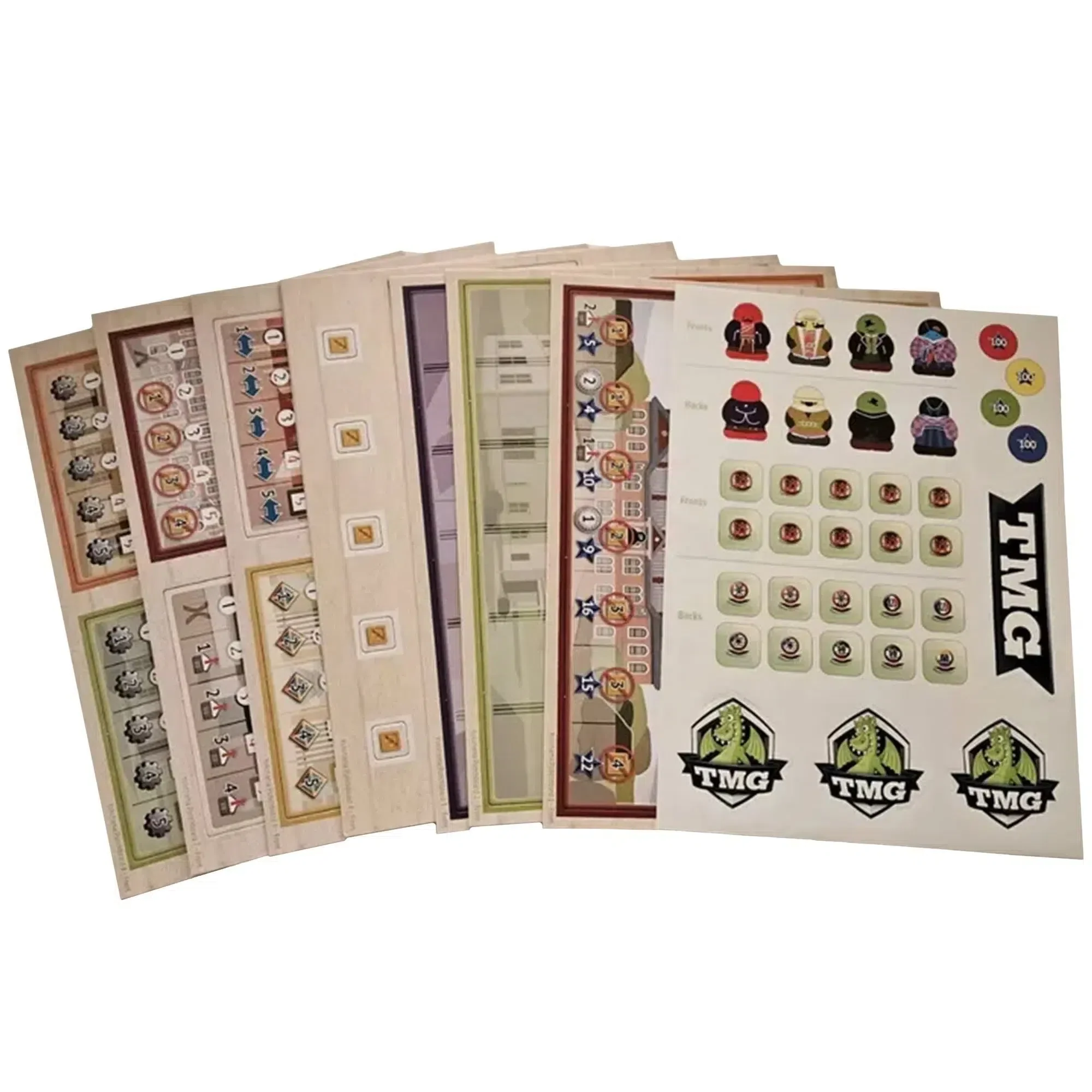 Yokohama - Economic Civilization Board Game for Family, and Adults (2-4 Players, Ages 14+) - Tasty Minstrel Games - Image 4