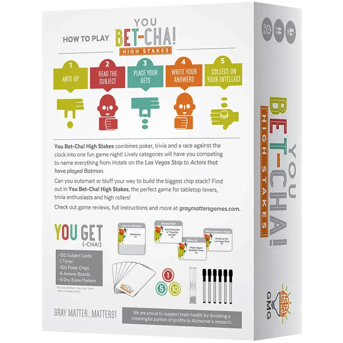 You-Bet-Cha! - Trivia Party Card Game for Family, Adults, and Children (2-6 Player, Ages 14+) - Gray Matters Games - Image 3