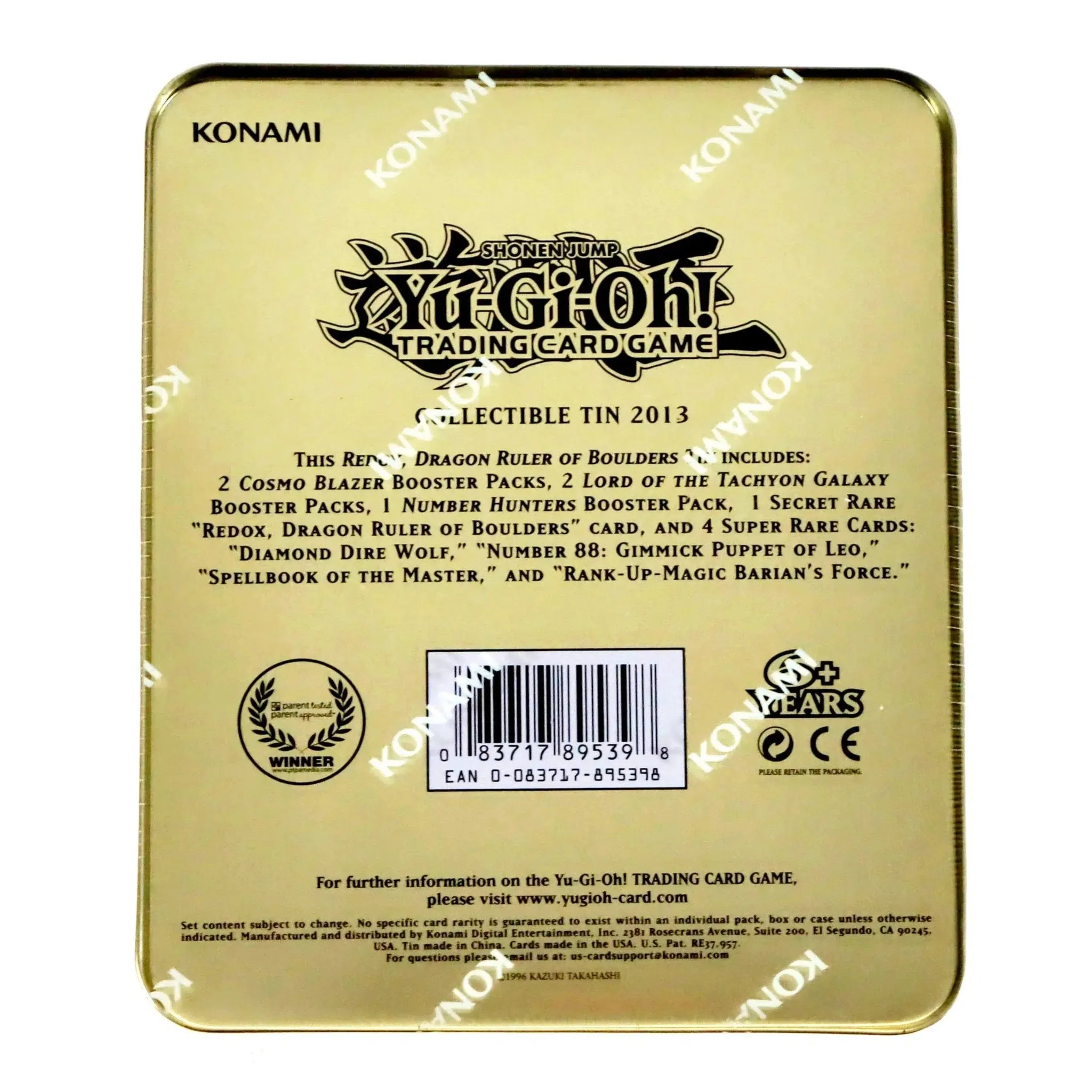 Yu-Gi-Oh! [2013 Collectible Tins Wave 2] - Redox, Dragon Ruler of Boulders Tin - Image 2