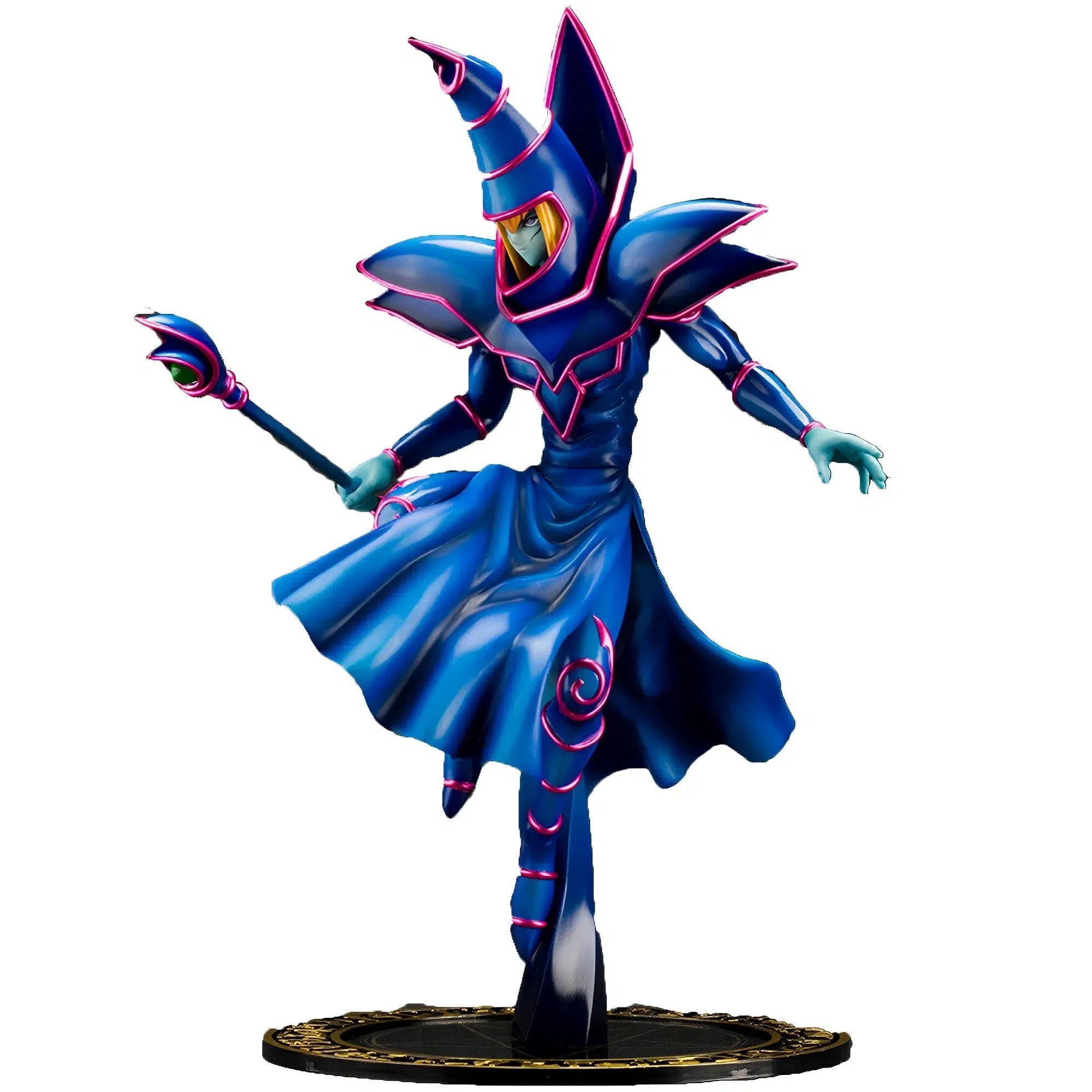 Yu-Gi-Oh! - Blue Dark Magician Statue Figure (1:7 Scale) - Kotobukiya - ArtFX J Series - Image 3