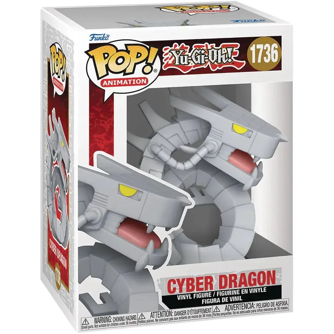 Yu-Gi-Oh! - Cyber Dragon Figure (4") - Funko - Pop! Animation Series (1736)