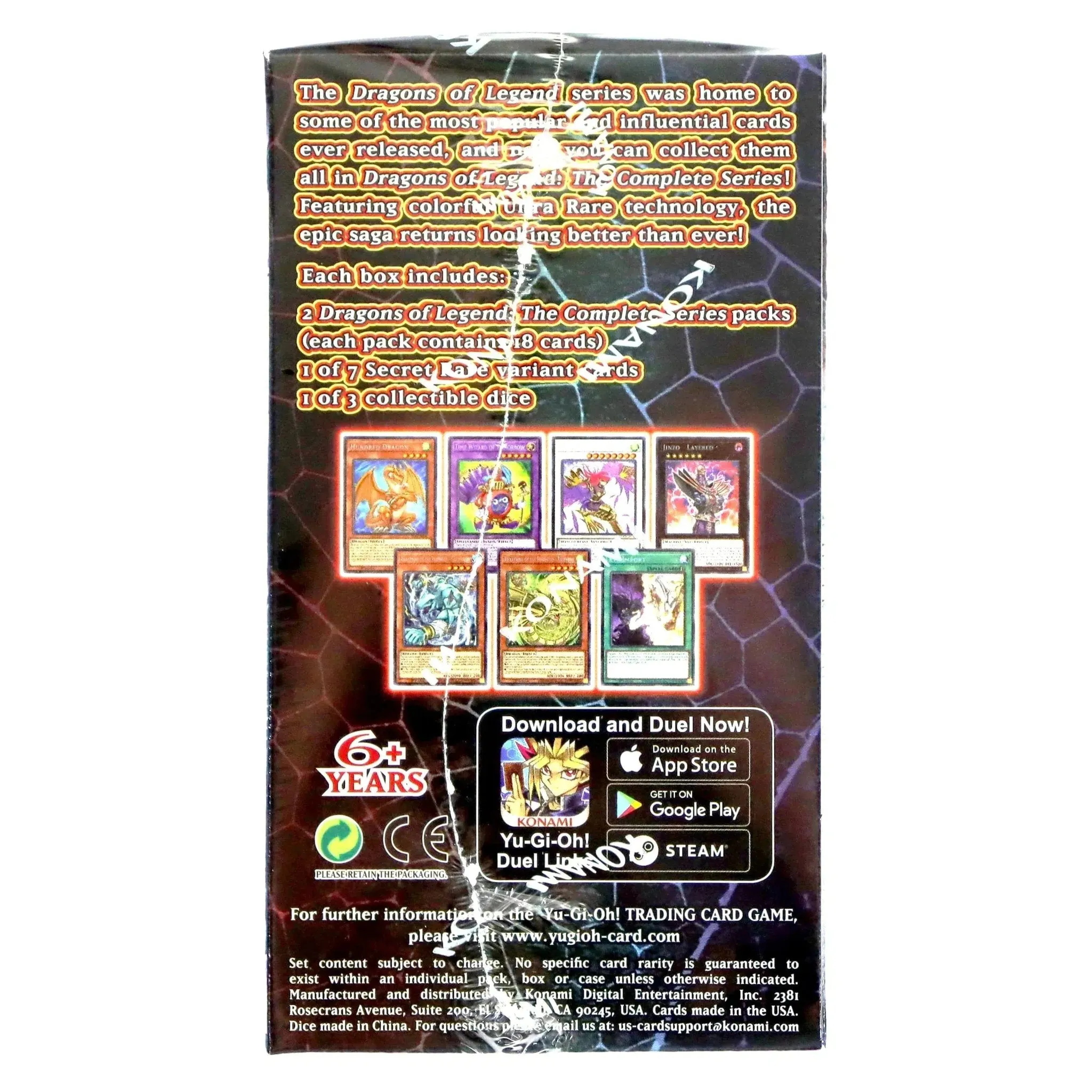 Yu-Gi-Oh! [Dragons of the Legends: The Complete Series] - Booster Pack Bundle - Image 3