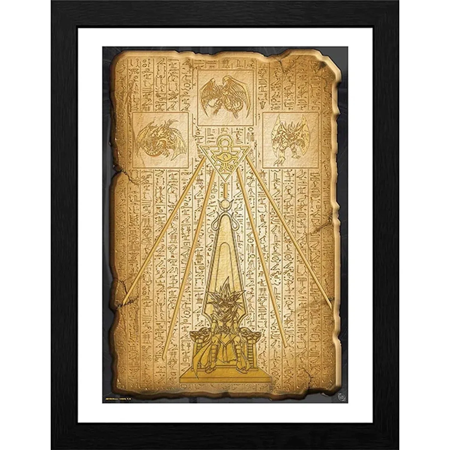 Yu-Gi-Oh! - Egyptian Tablet Framed Print (12" x 16") - ABYstyle
