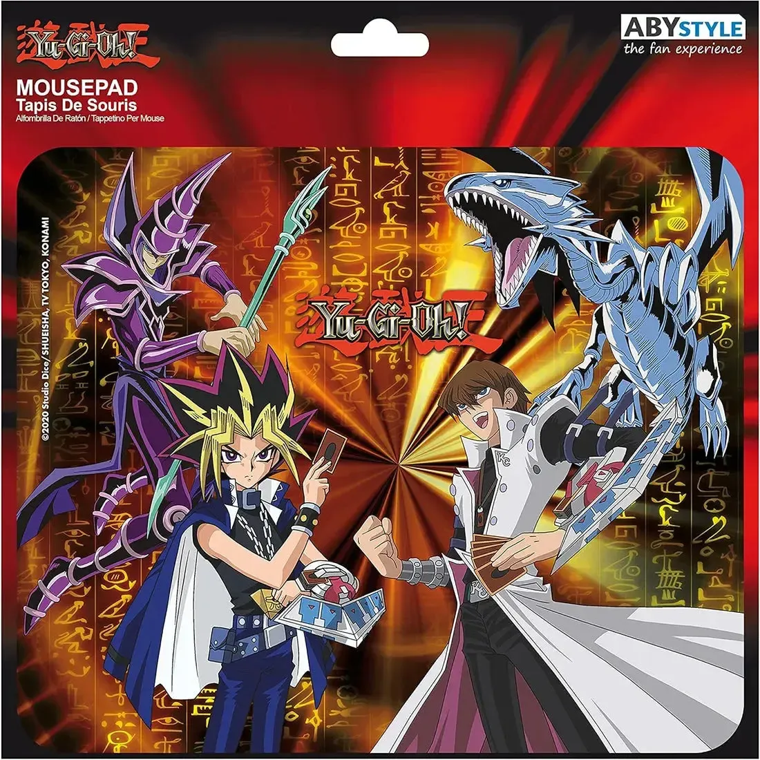 Yu-Gi-Oh! - Yami Yugi vs Seto Kaiba Mousepad (9.25"x7.75") - ABYstyle