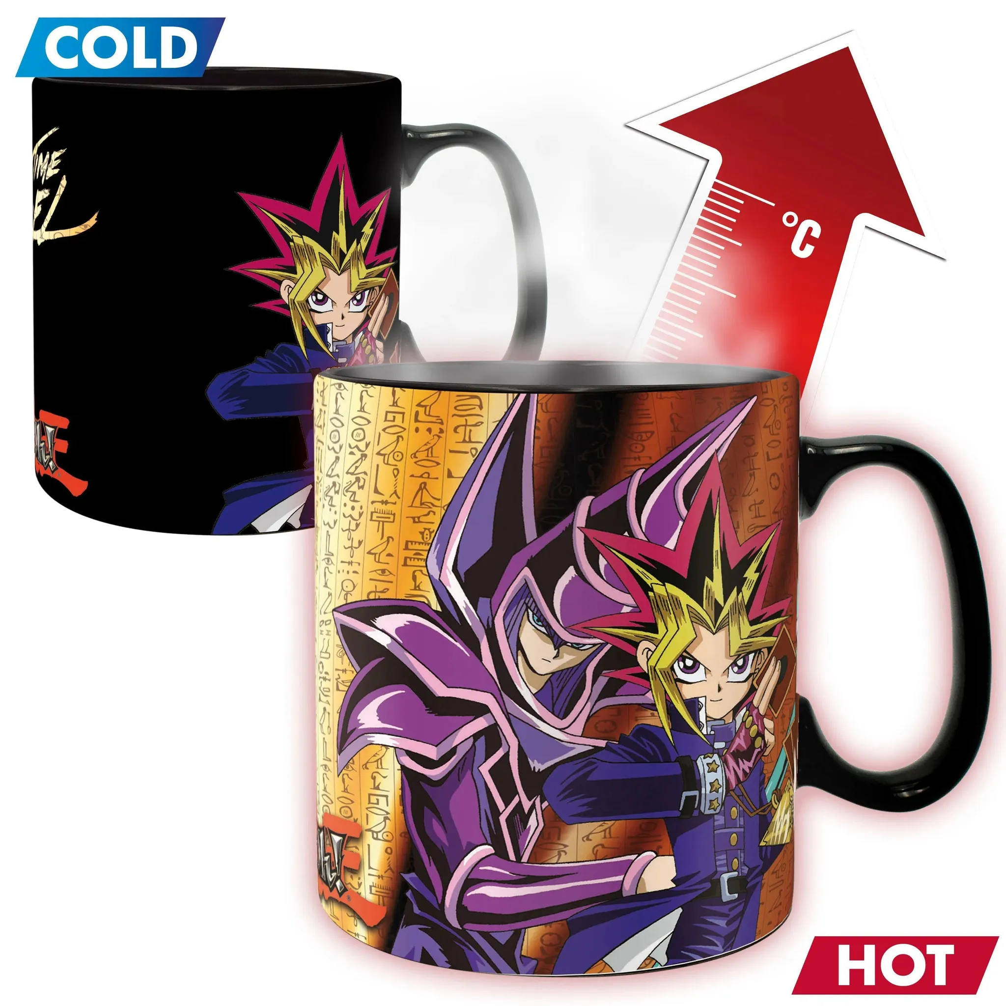 Yu-Gi-Oh! - Yugi vs Kaïba Magic Heat-Change Mug (Ceramic 16 oz.) - ABYstyle - Image 2