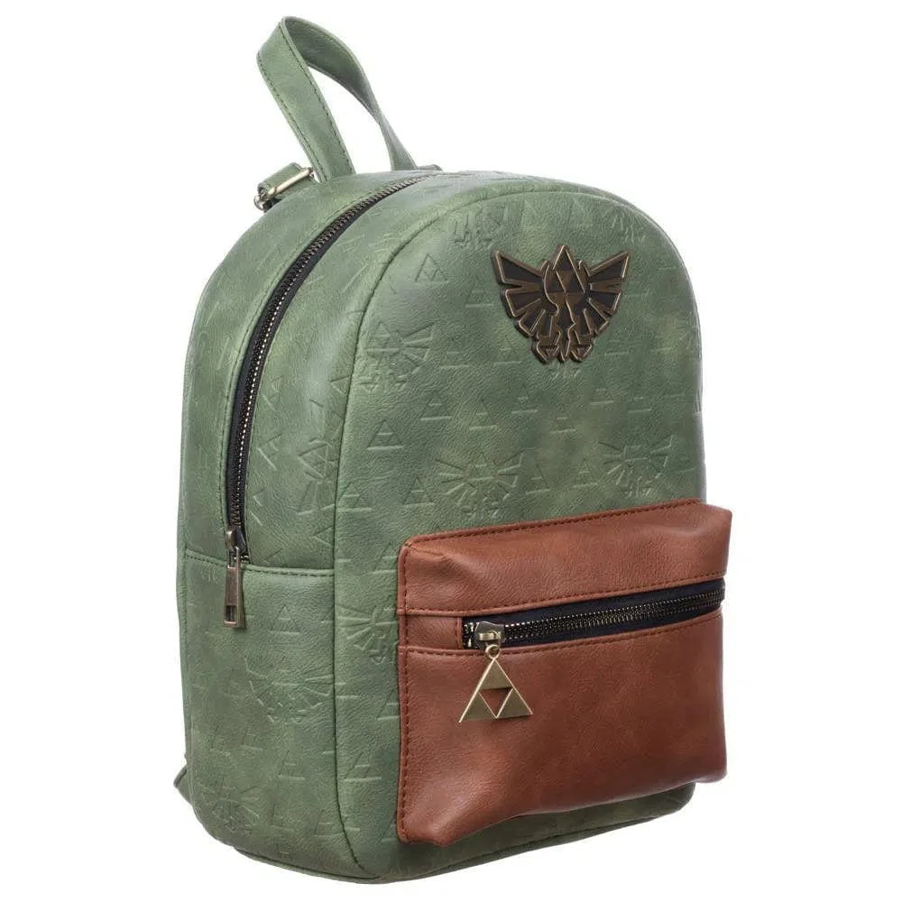 The Legend of Zelda - Hyrule Triforce Logo Mini Backpack - Bioworld - Image 3