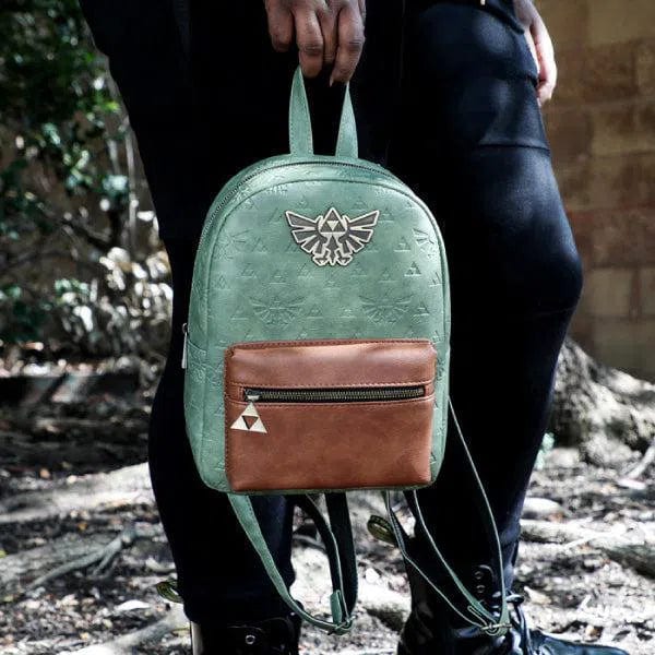 The Legend of Zelda - Hyrule Triforce Logo Mini Backpack - Bioworld - Image 7