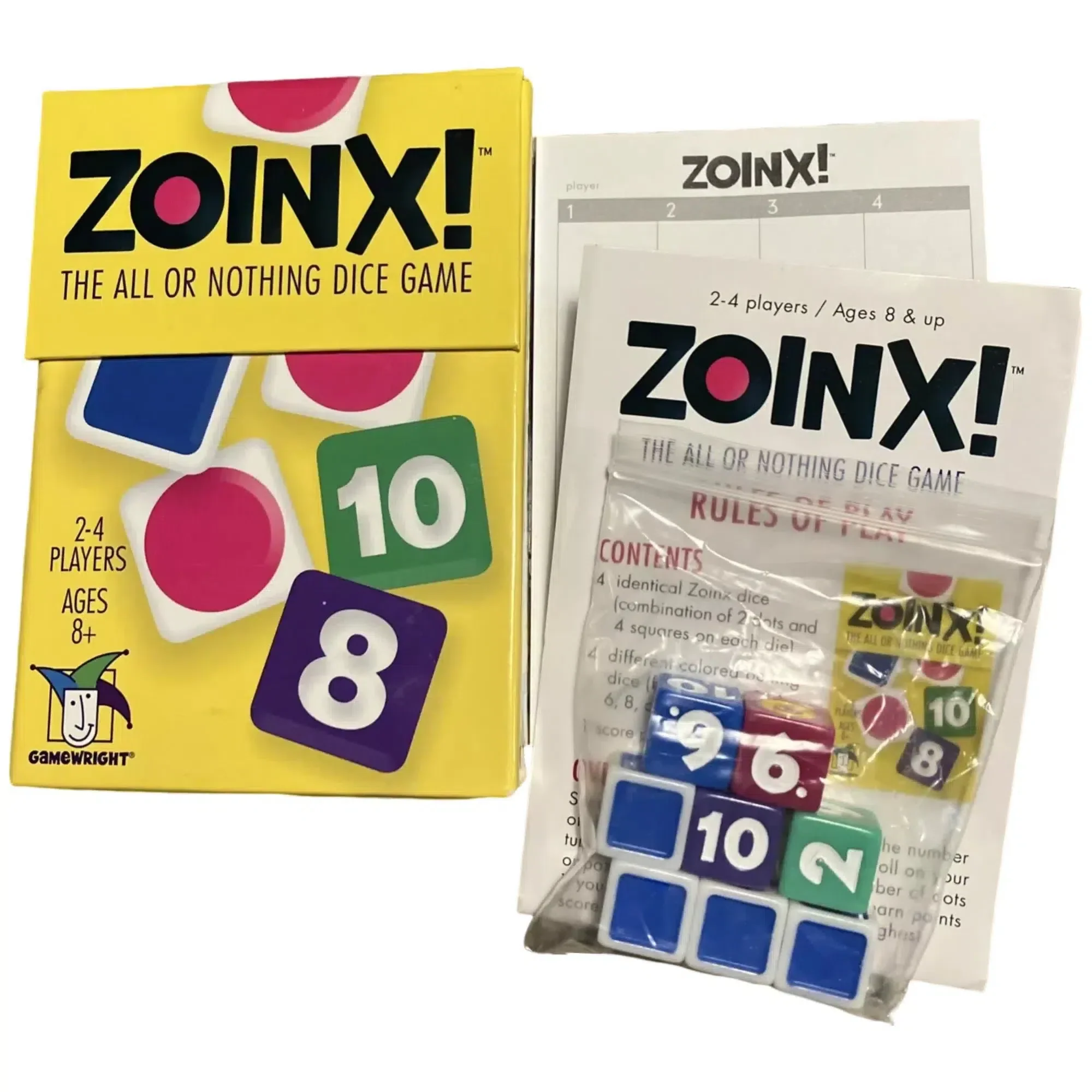 Zoinx! The All or Nothing Dice Game - Dice-Based Math Dice Game for Family, Adults, and Children (2-4 Players, Ages 8+) - Gamewright - Image 4