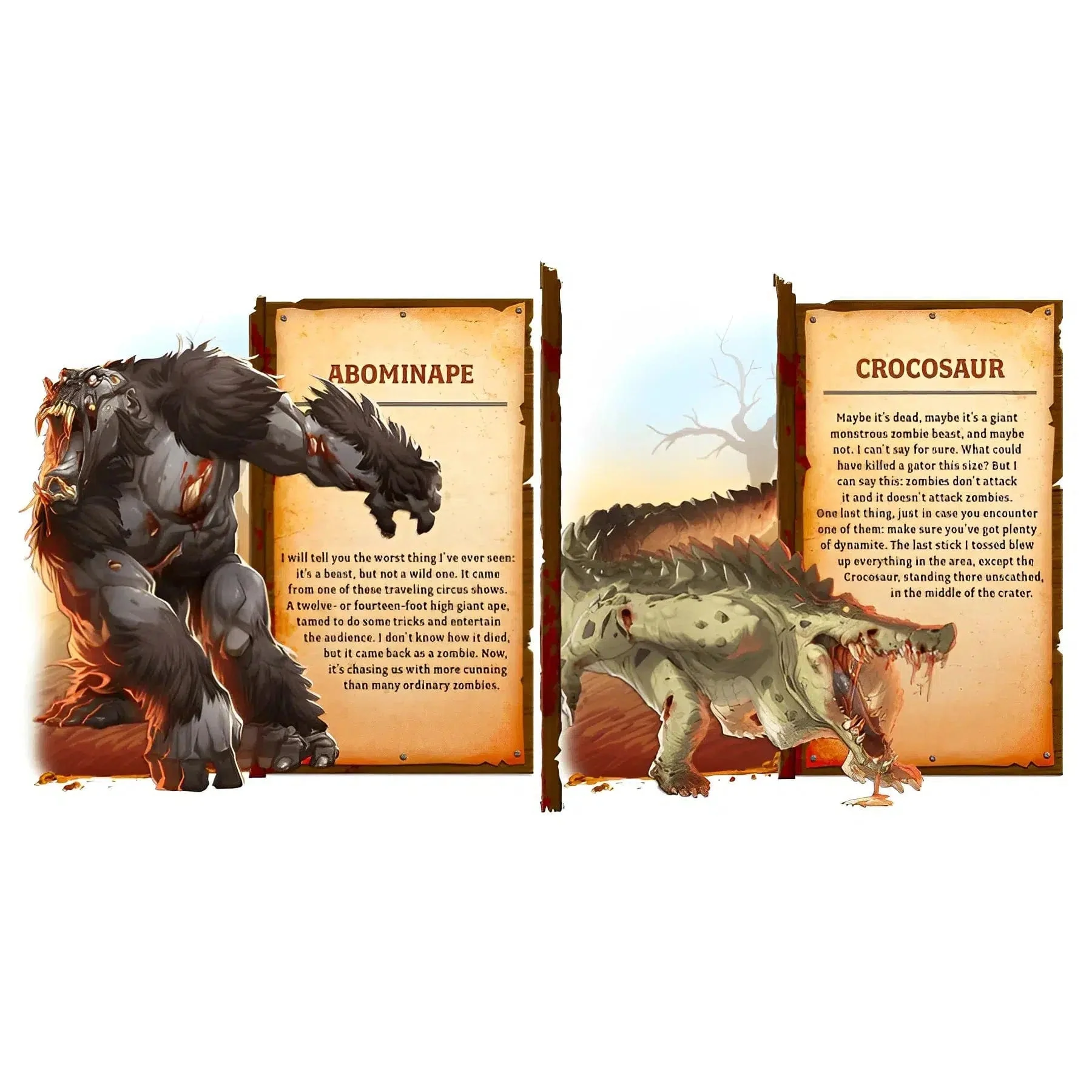 Zombicide: Abominape vs Crocosaur Abomination Pack - Board Game Expansion Pack - CMON - Image 4