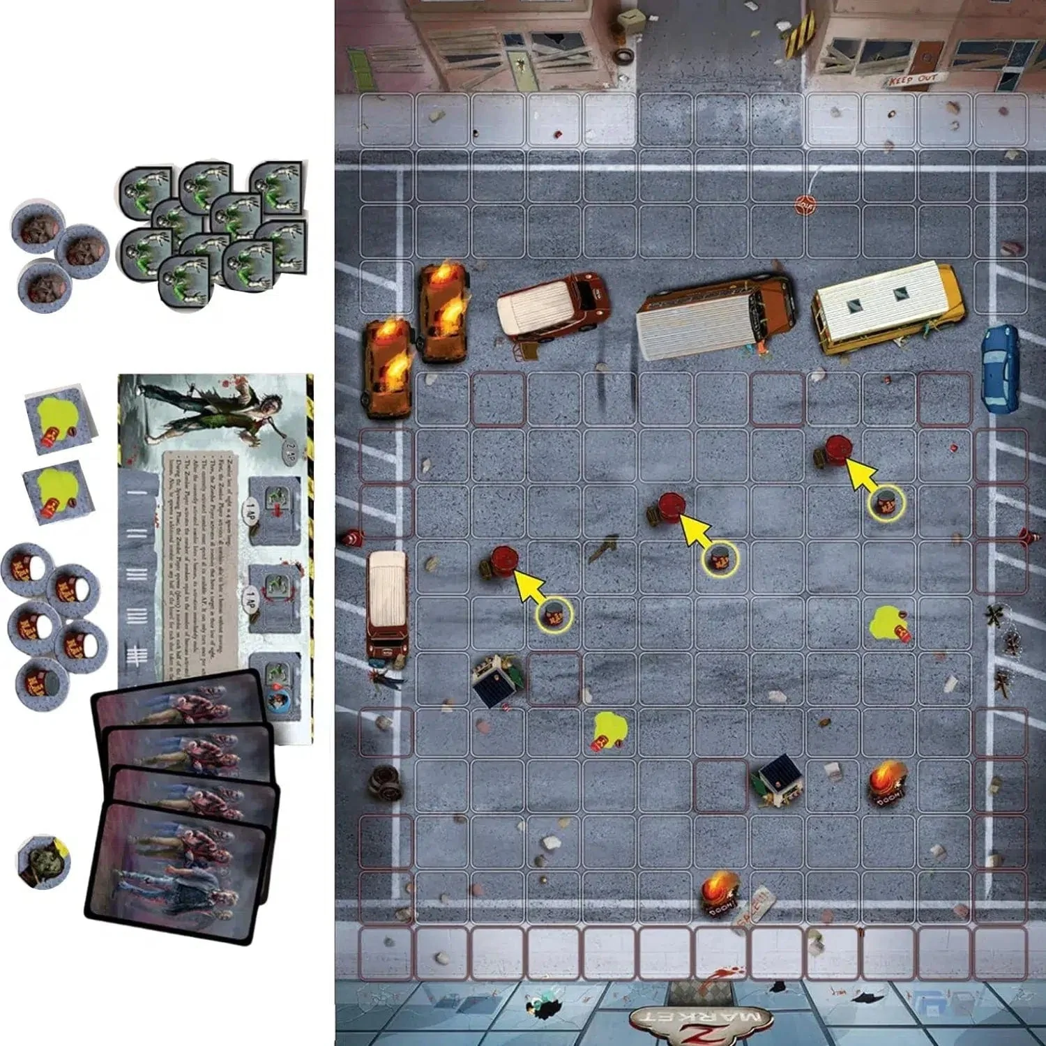 Zombie Terror - Board Game - Galakta - Image 3